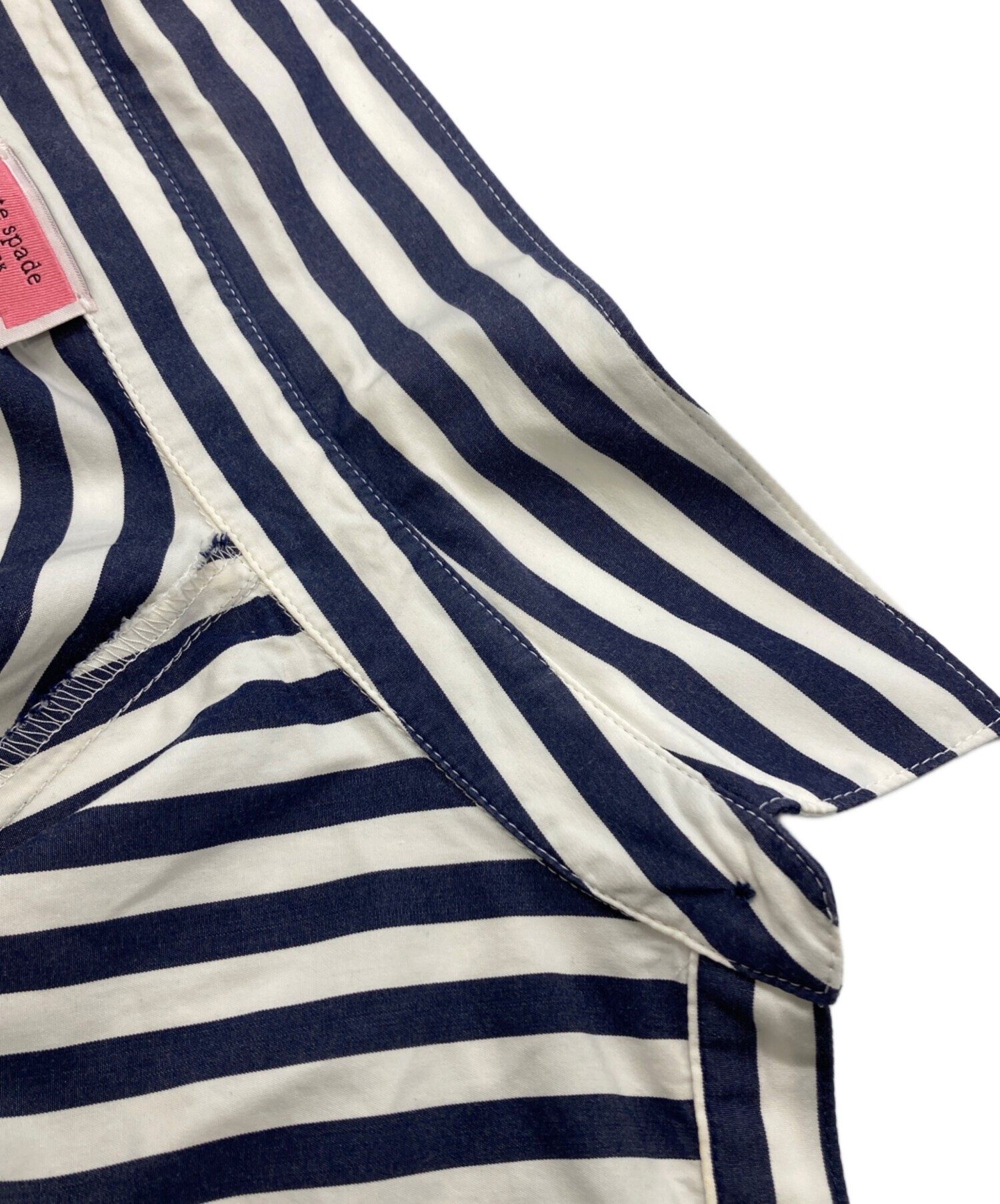 中古・古着通販】Kate Spade (ケイトスペード) ストライプブラウス 