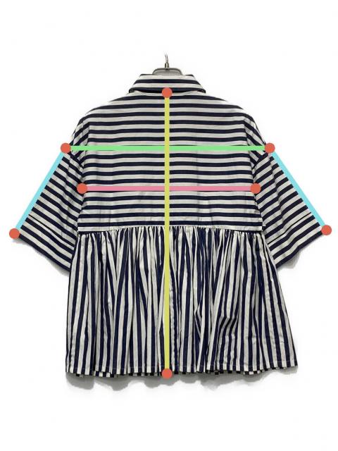 中古・古着通販】Kate Spade (ケイトスペード) ストライプブラウス 