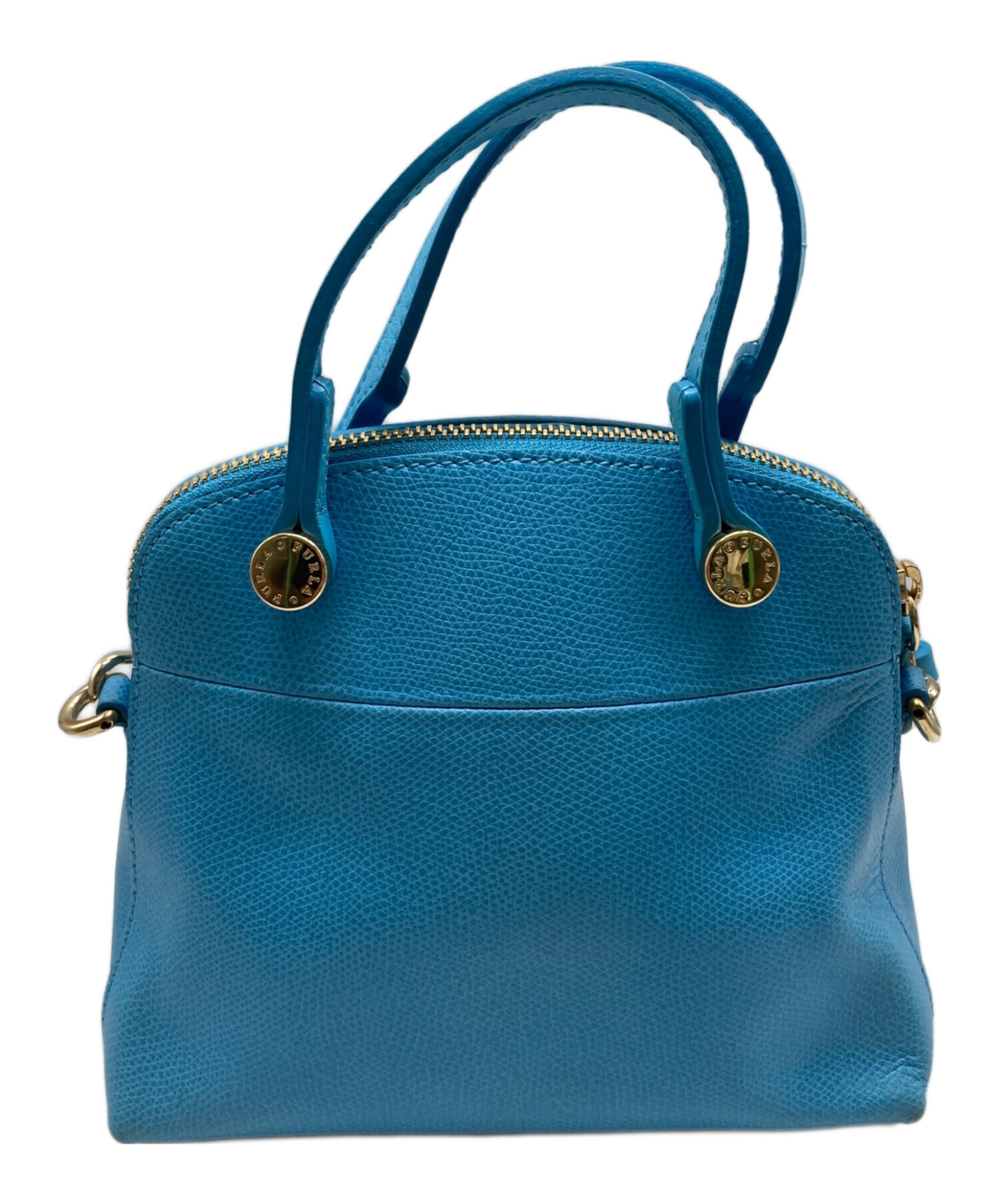 中古・古着通販】FURLA (フルラ) 2WAYバッグ スカイブルー｜ブランド 
