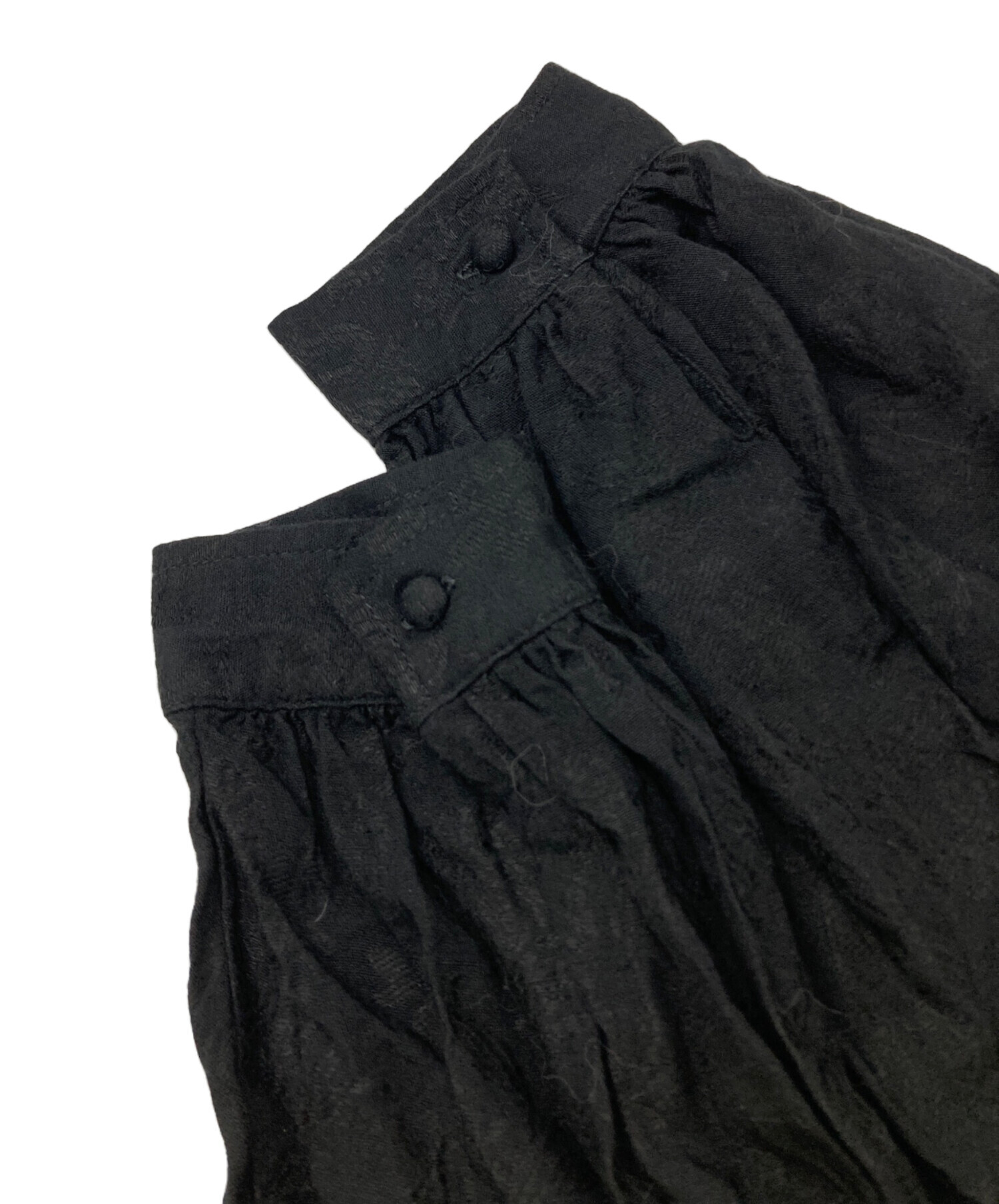 LEINWANDE ラインヴァンド ブラウス F 黒 LEINWANDE (ラインヴァンド