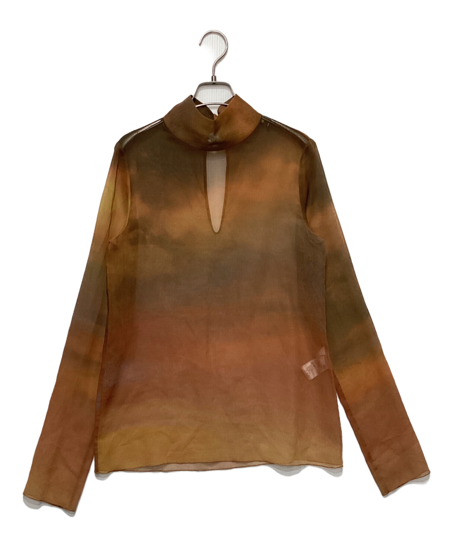 中古・古着通販】LEINWANDE (ラインヴァンド) Claudiu Sheer Print Top 