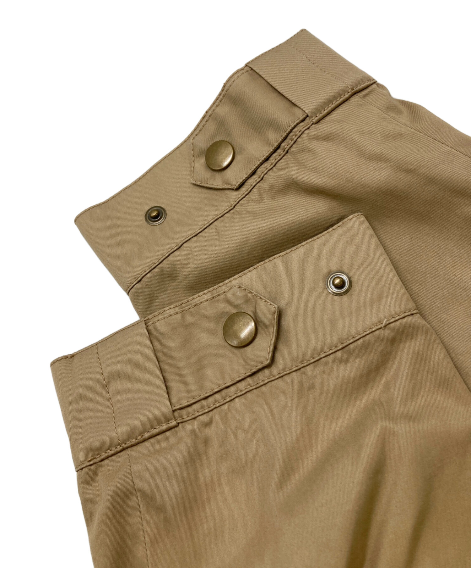 メヤメ NYLON MANY POCKET PARKAコート (一部難アリ) 中古・古着通販】MEYAME (メヤメ) MANY POCKETS PARKA コート ベージュ