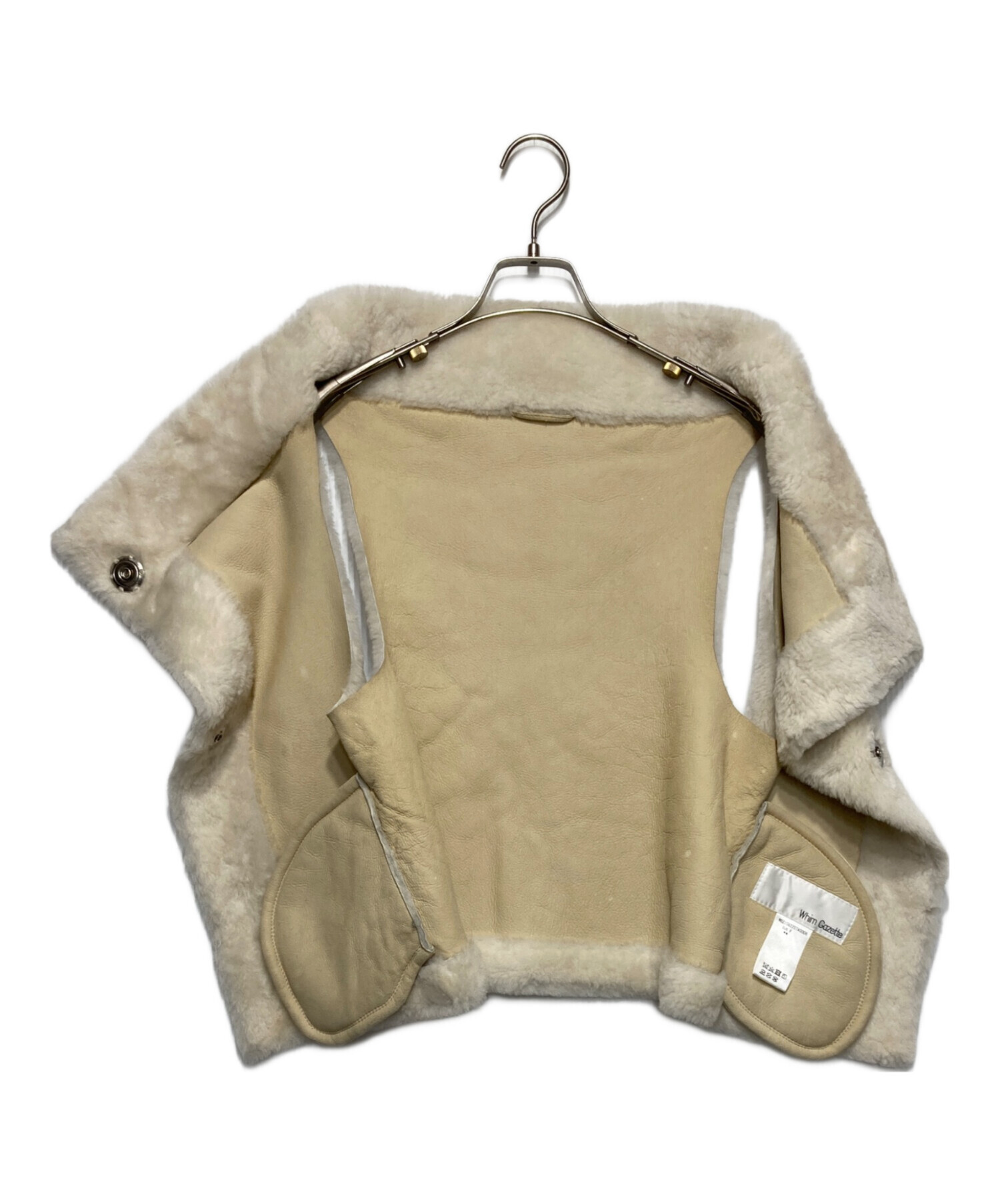 中古・古着通販】Whim Gazette (ウィムガゼット) ムートンベスト