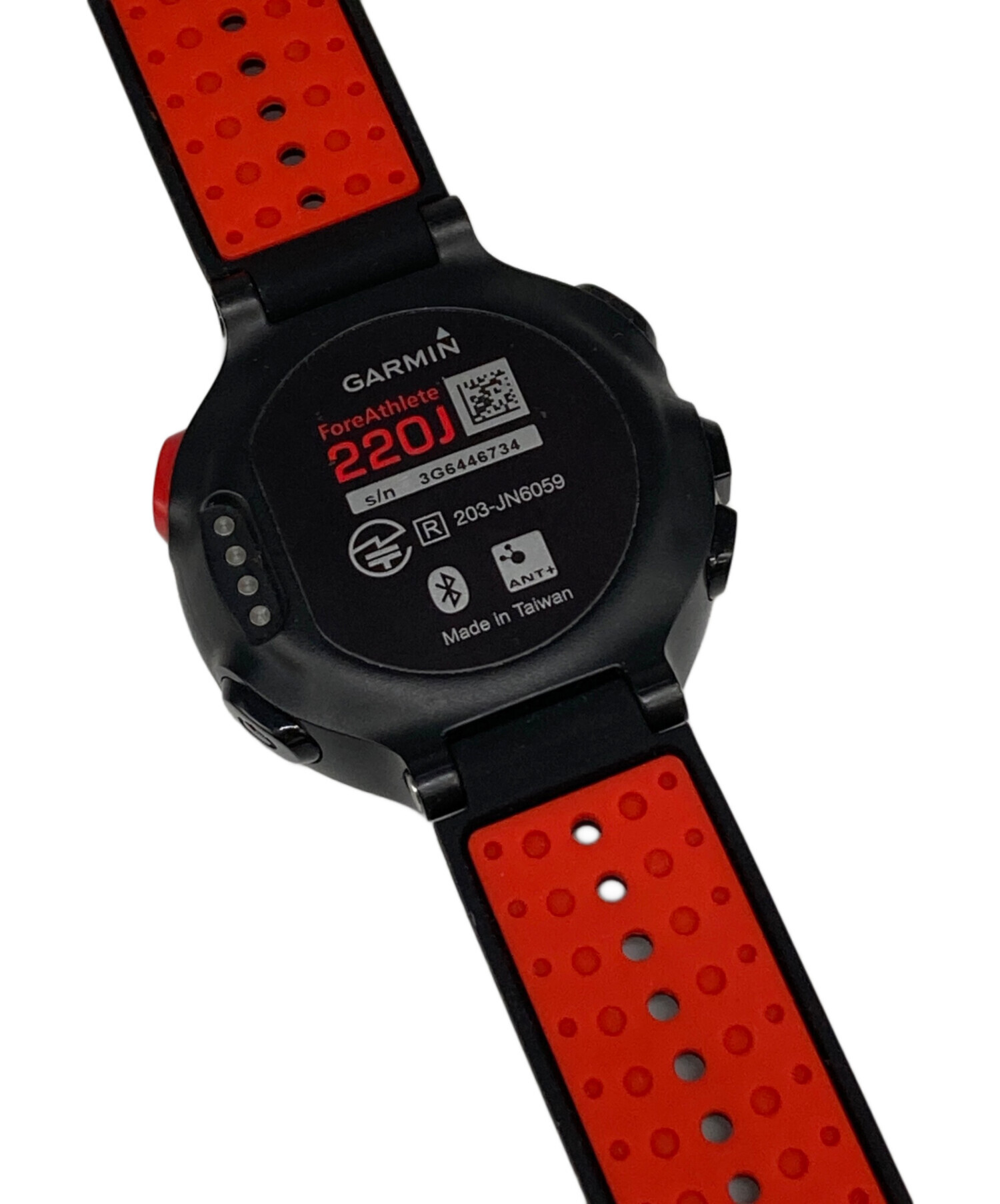 GARMIN ランニングウォッチ 黒/赤 中古・古着通販】GARMIN (ガーミン) ランニングウォッチ｜ブランド