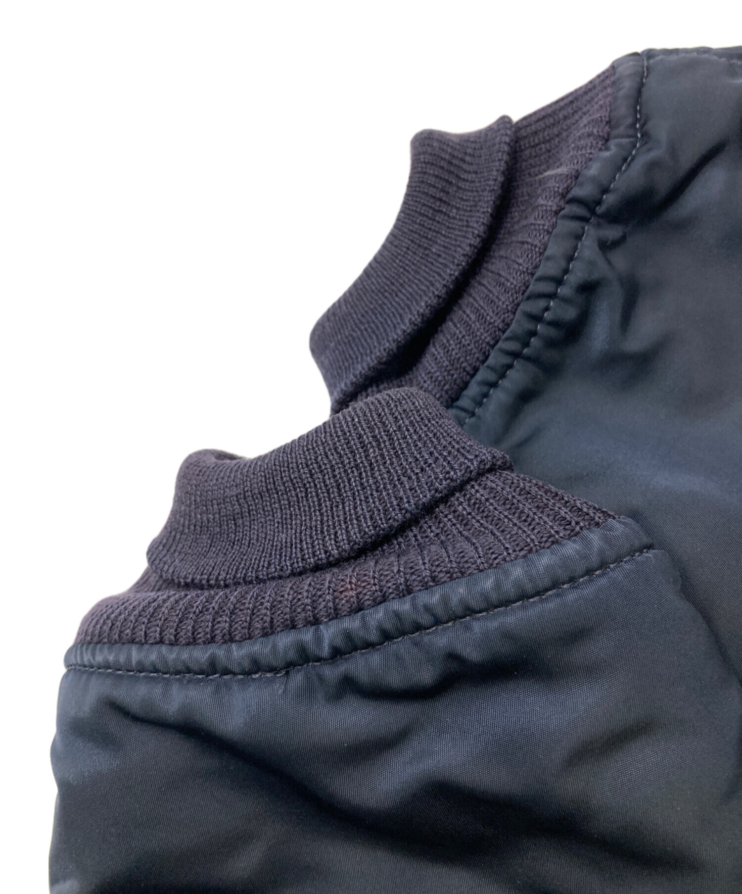 U.S. AIR FORCE フライトジャケット 40 ネイビー 中古・古着通販】US AIR FORCE (US AIR FORCE) B-15フライトジャケット