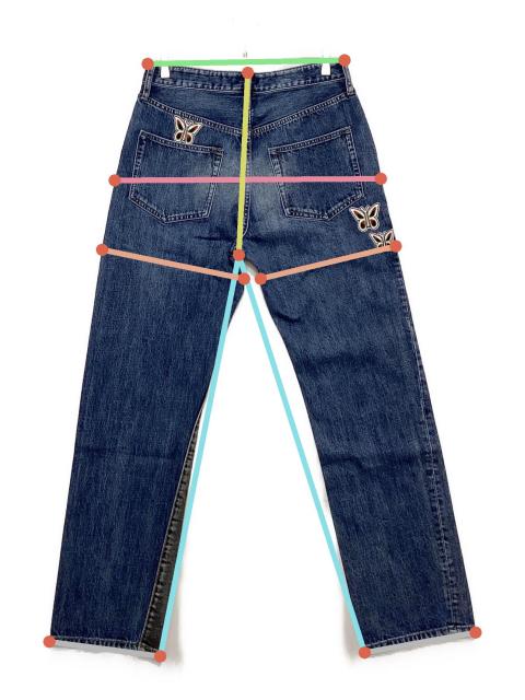 中古・古着通販】STUGAZI (スガジ) バタフライデニムパンツ インディゴ