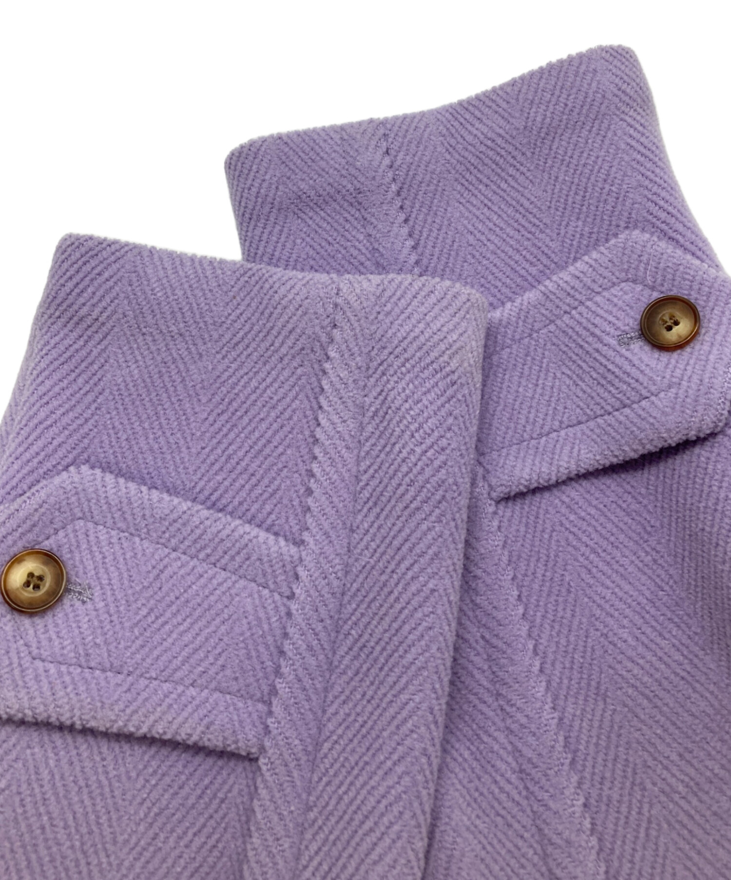 OLD ENGLAND オールドイングランド 紫色 ダッフルコート 36 OLD ENGLAND オールドイングランド 紫色 ダッフルコート 36