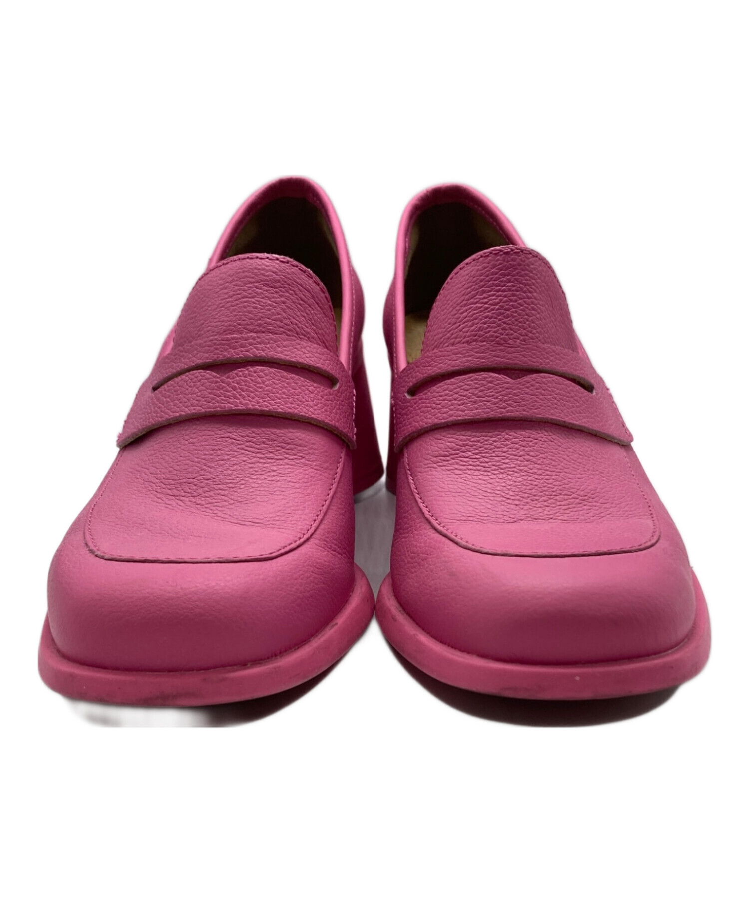 中古・古着通販】CAMPER (カンペール) ヒールコインローファー