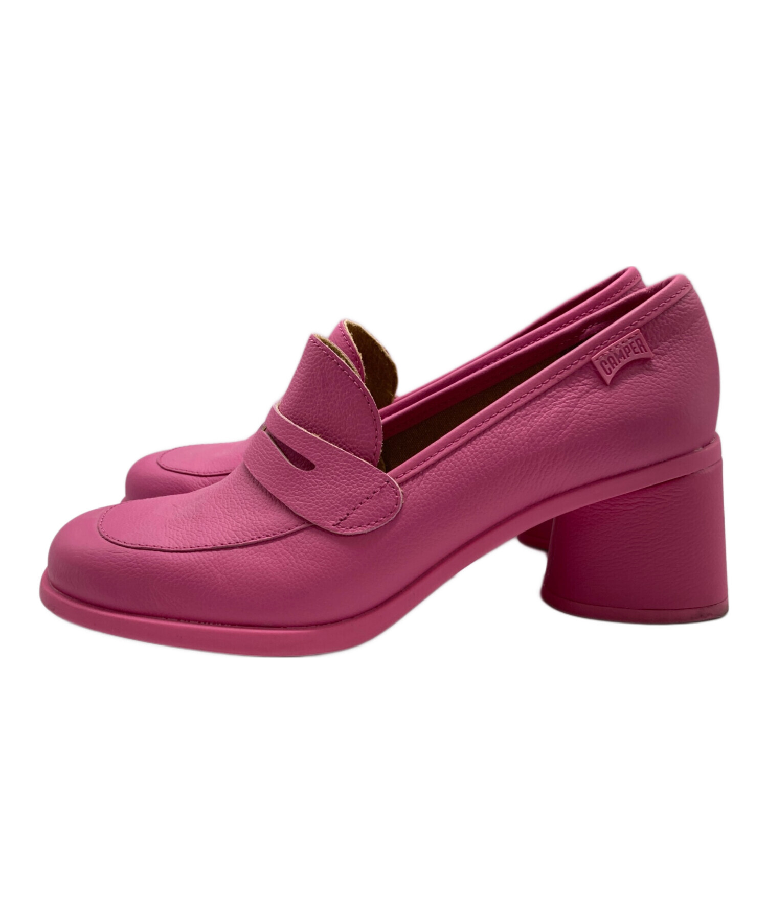 Camper ローファー サイズ37 中古・古着通販】CAMPER (カンペール) ヒールコインローファー