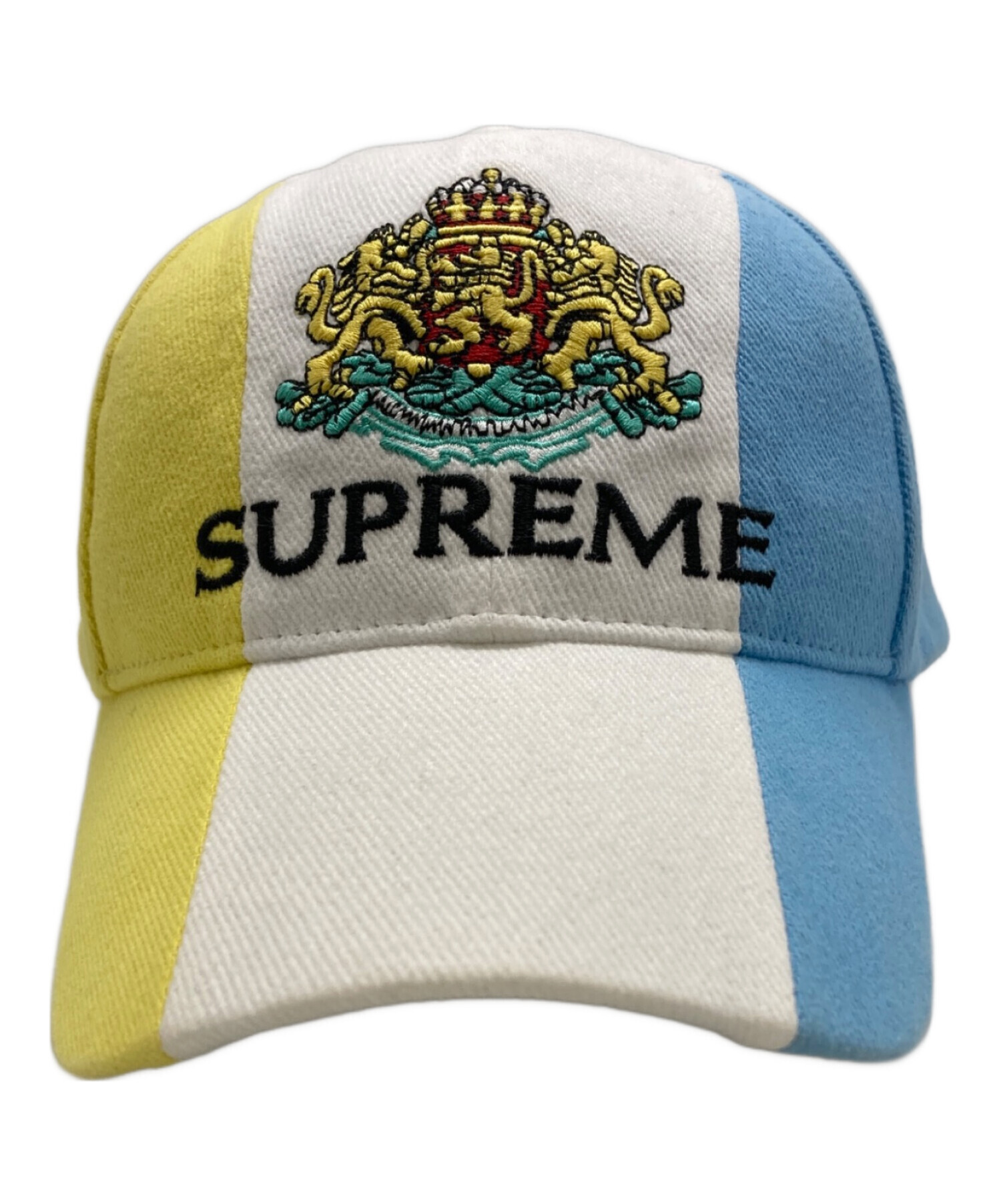 中古・古着通販】SUPREME (シュプリーム) Crest 6-Panel Cap イエロー