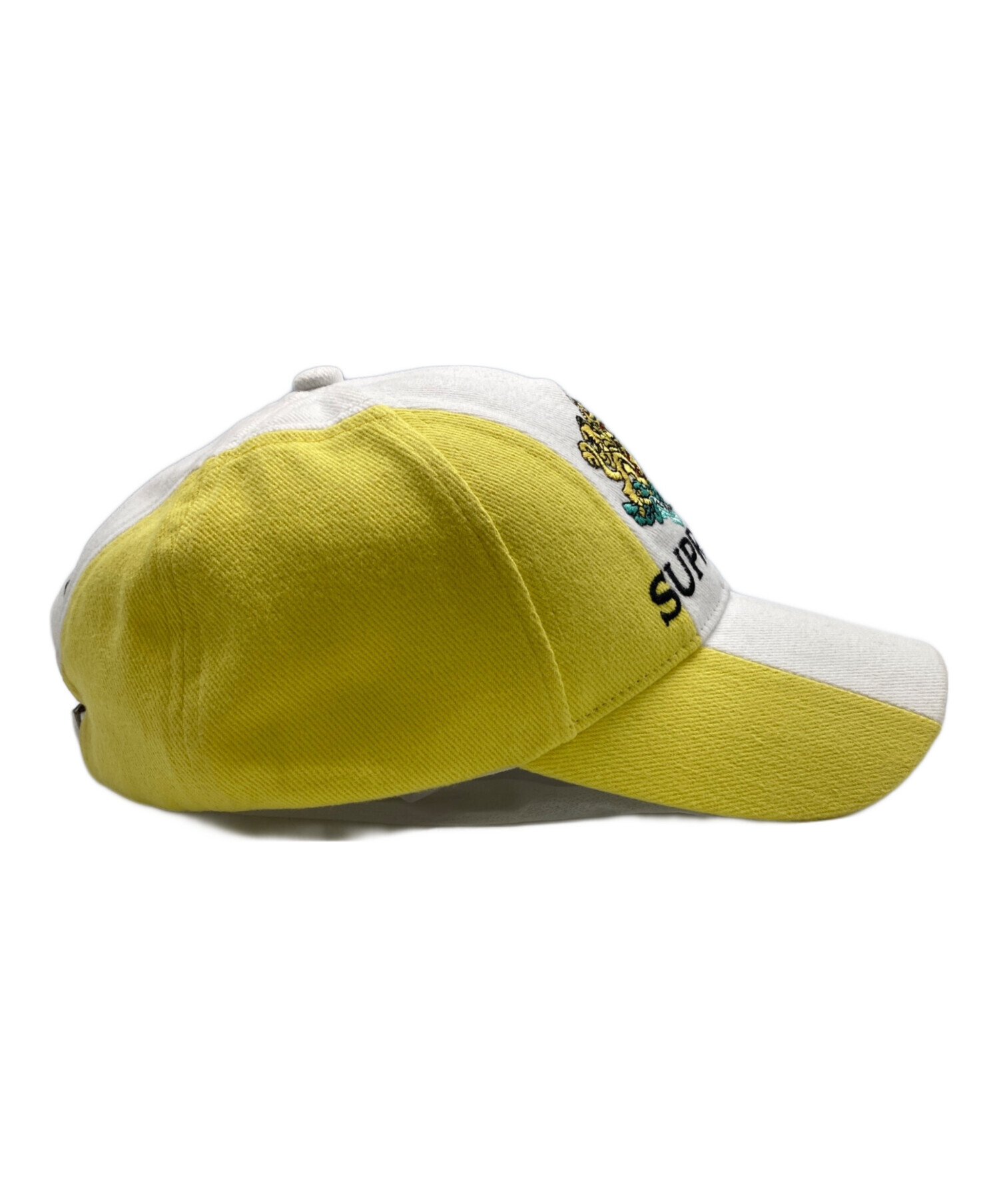 中古・古着通販】SUPREME (シュプリーム) Crest 6-Panel Cap イエロー