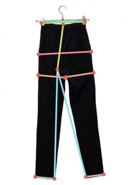 yori 撥水ストレッチスティックパンツ サイズ34 2024SS yori 撥水