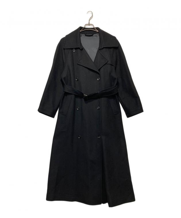中古・古着通販】foufou (フーフー) the trench coat ブラック サイズ