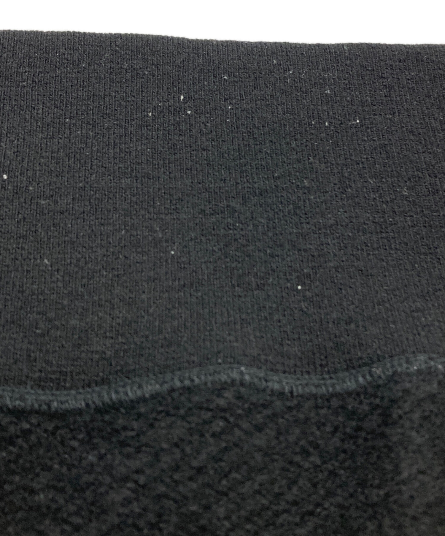 コディーノ ループウィラー 黒 別注 表ニット、裏スウェット 黒タグ ミノトール×ループウィラー - 吊り編みを使った極上の着心地の