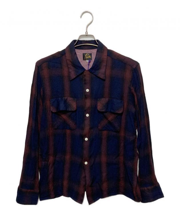中古・古着通販】Needles (ニードルズ) Classic Shirt ネイビー サイズ