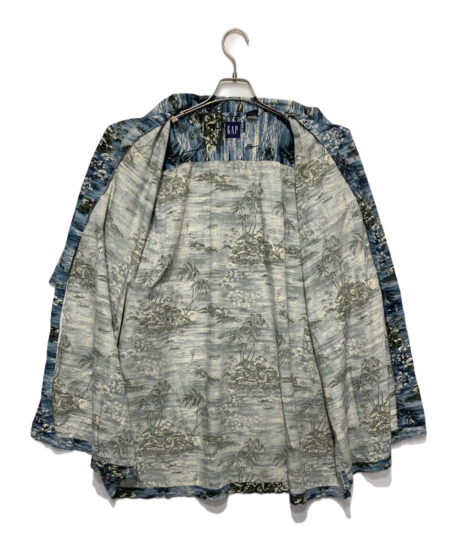 中古・古着通販】OLD GAP (オールドギャップ) アロハシャツ スカイ 