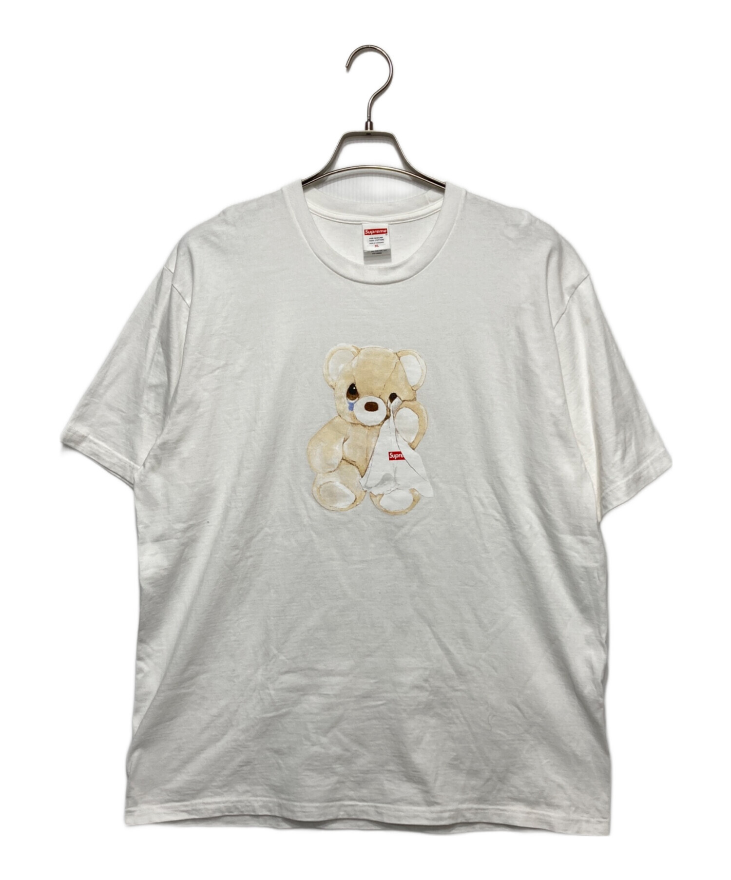 中古・古着通販】SUPREME (シュプリーム) bear Tee ホワイト サイズ:XL 
