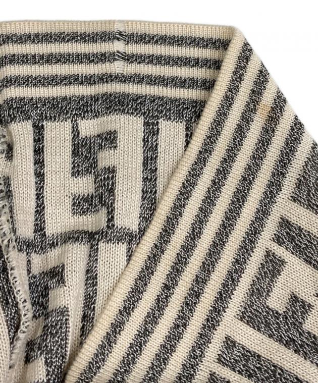 Fendi フェンディ　ロゴポロシャツ 44　ズッカ柄　中古 中古・古着通販】FENDI (フェンディ) ズッカ柄ポロシャツ ベージュ