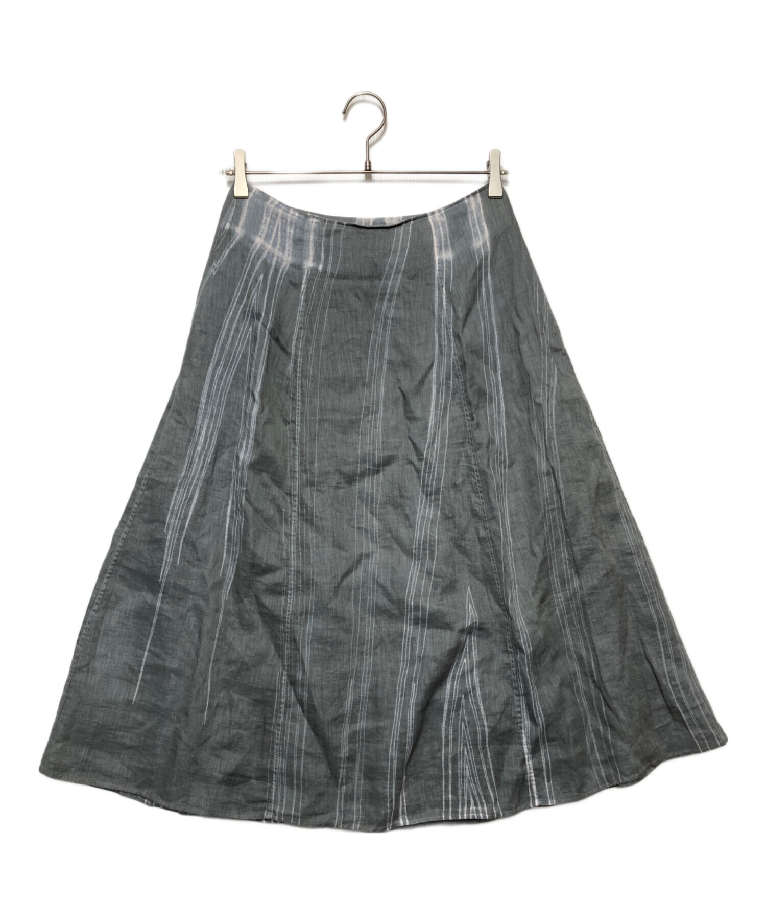 中古・古着通販】JURGEN LEHL (ヨーガンレール) リネンラップスカート  