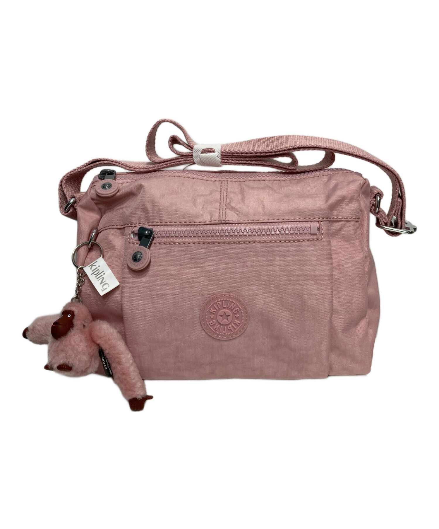 中古・古着通販】Kipling (キプリング) ショルダーバッグ ピンク 未 
