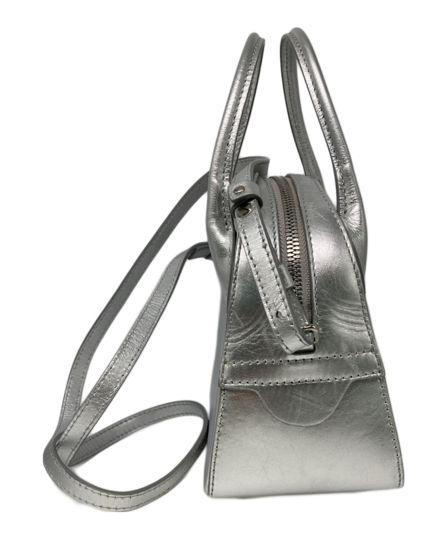 中古・古着通販】MAISON CANAU (メゾンカナウ) ラウンドボストン XS