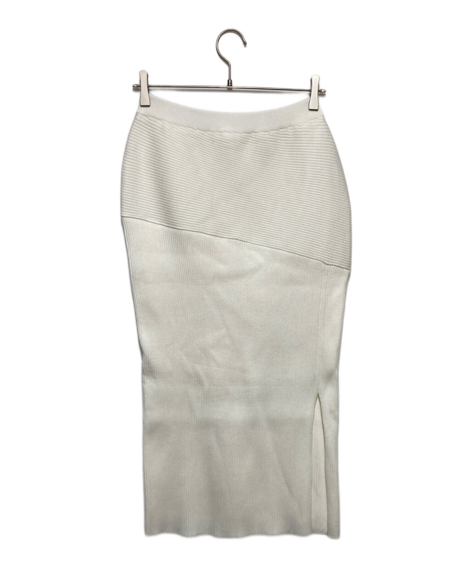 中古・古着通販】FRAY ID (フレイ アイディー) スリットリブタイト