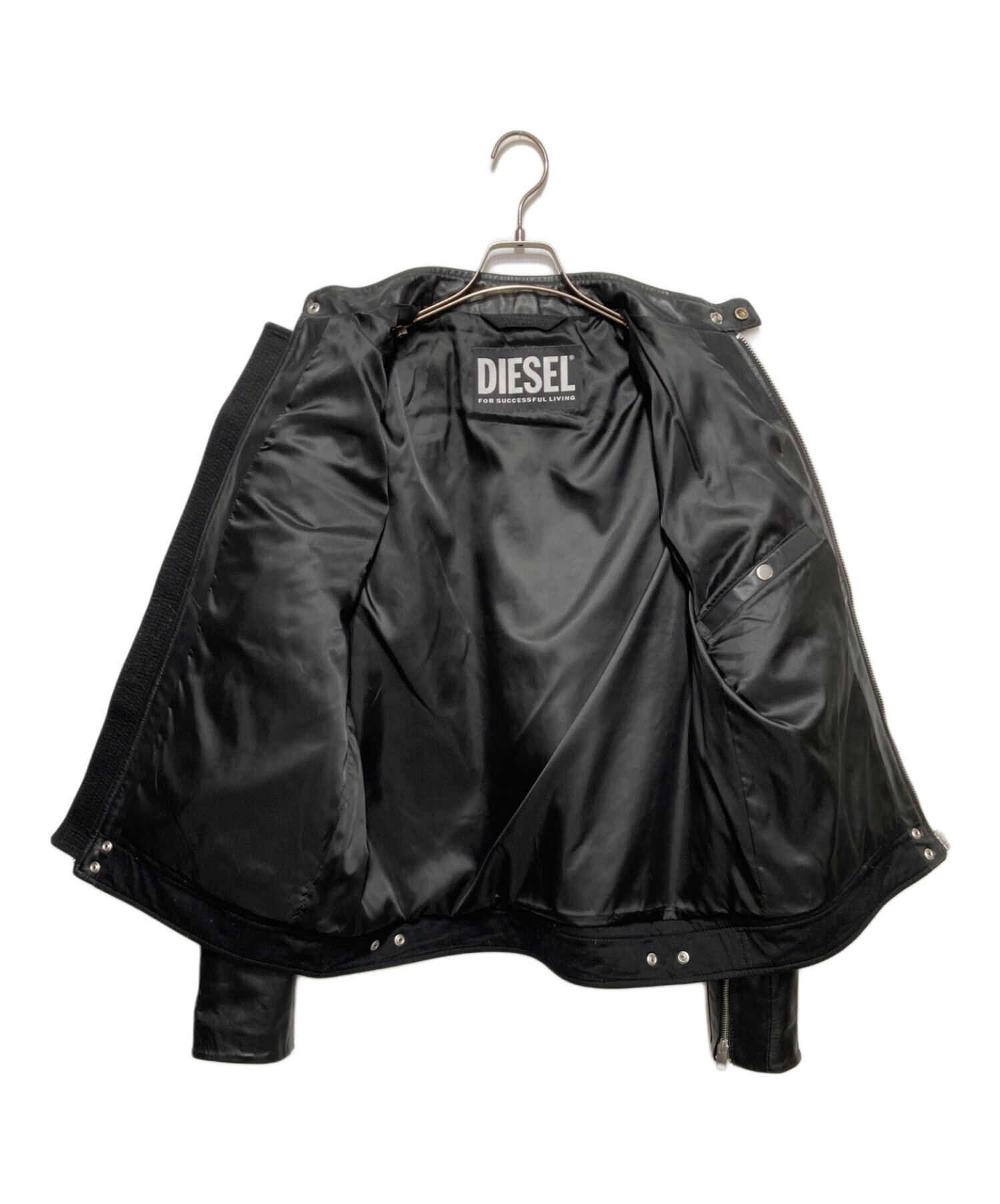 中古・古着通販】DIESEL (ディーゼル) L-BOY-R-NEW JACKET ブラック
