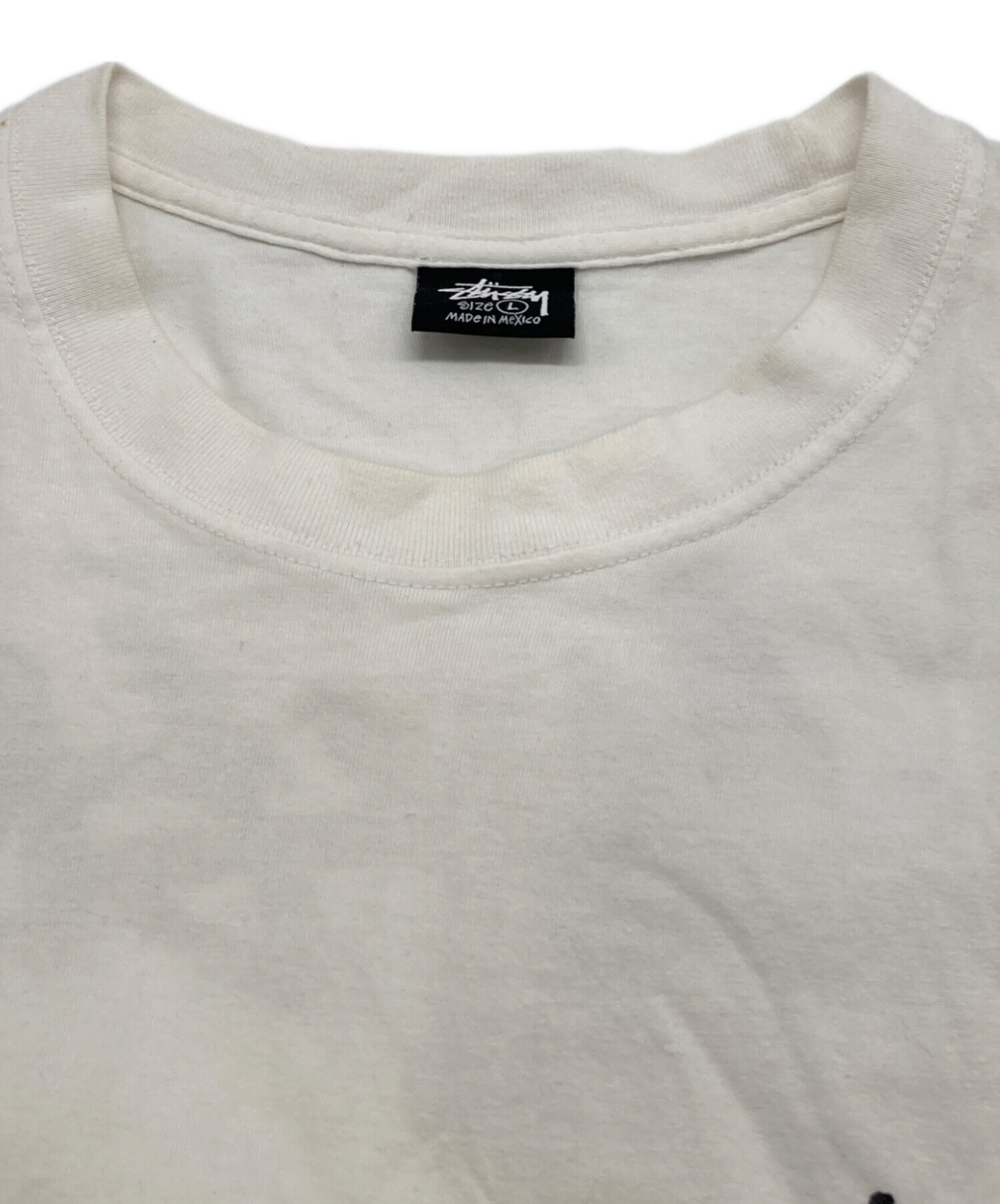 中古・古着通販】stussy (ステューシー) サイコロTシャツ ホワイト