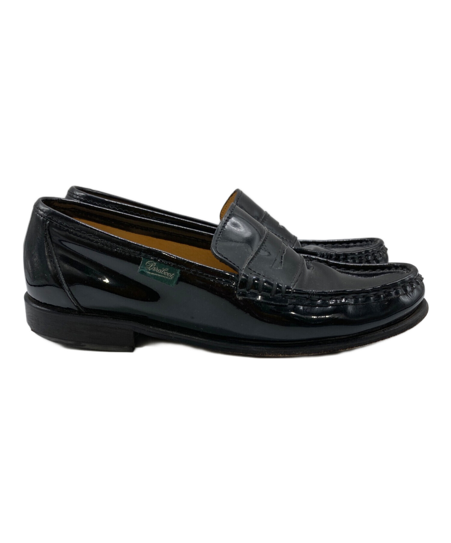 中古・古着通販】PARABOOT (パラブーツ) パテントローファー ブラック