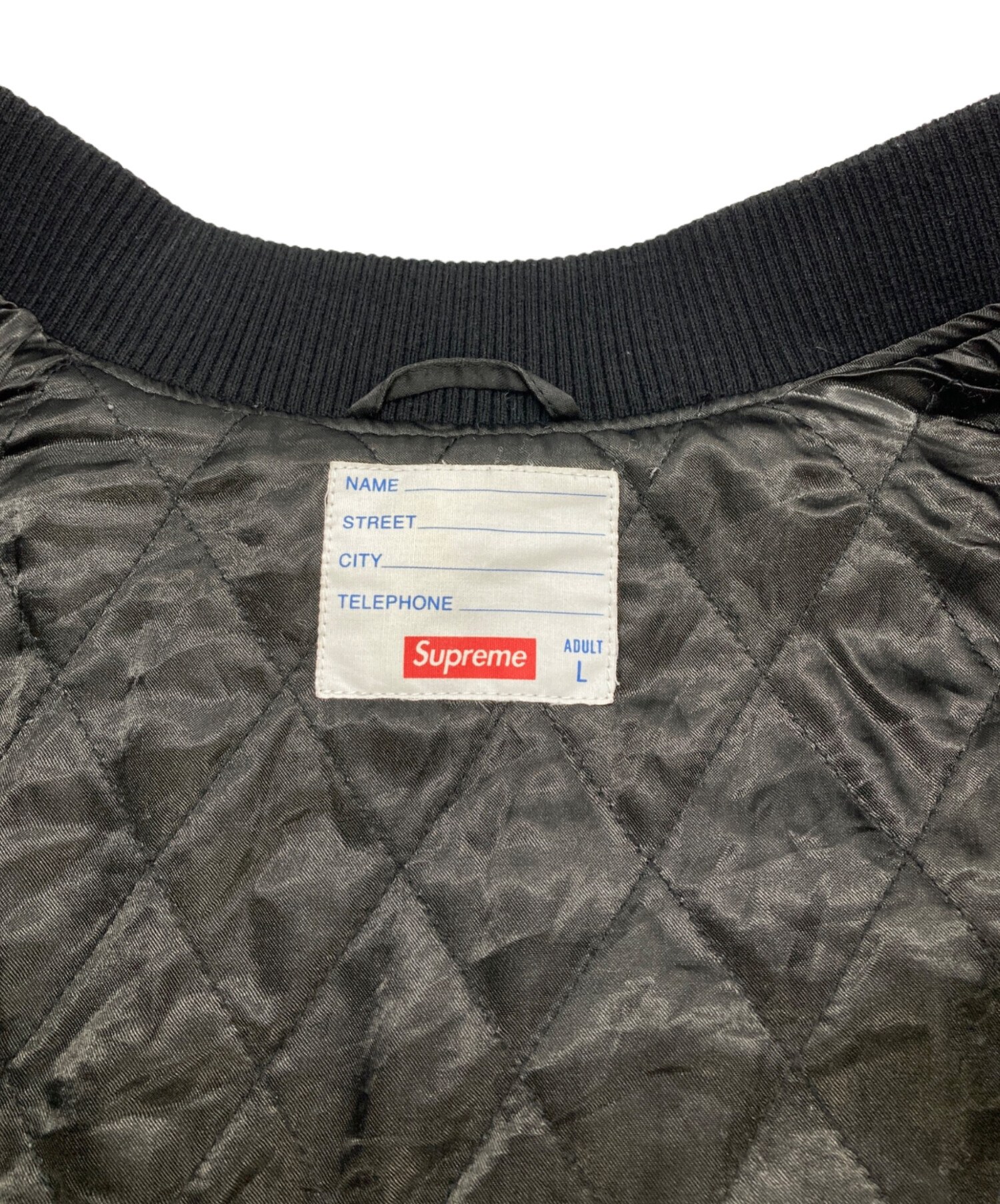 中古・古着通販】SUPREME (シュプリーム) Delta Logo Varsity Jacket