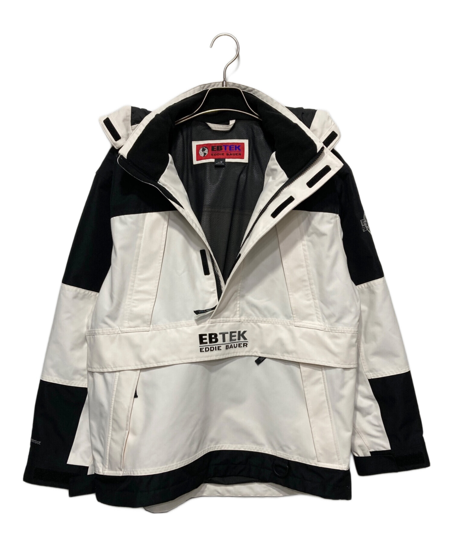 中古・古着通販】EBTEK (イービーテック) アノラックパーカー ホワイト 