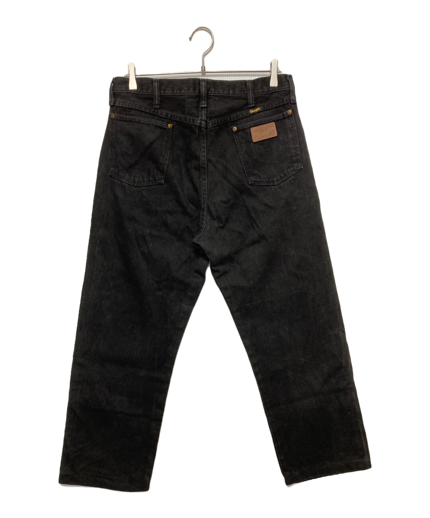 中古・古着通販】Wrangler (ラングラー) デニムパンツ ブラック サイズ 