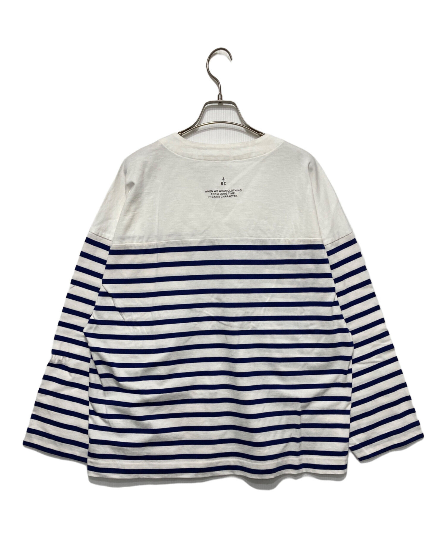 【美品】Curensology ボーダープルオーバー カットソー カレンソロジー 中古・古着通販】Curensology (カレンソロジー) ボーダーカットソー