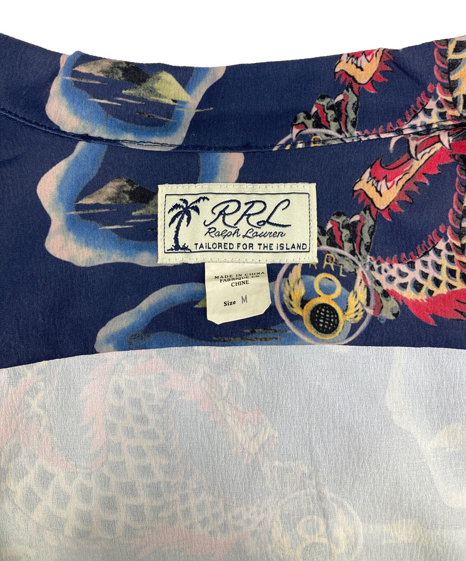 中古・古着通販】RRL (ダブルアールエル) 和柄アロハシャツ