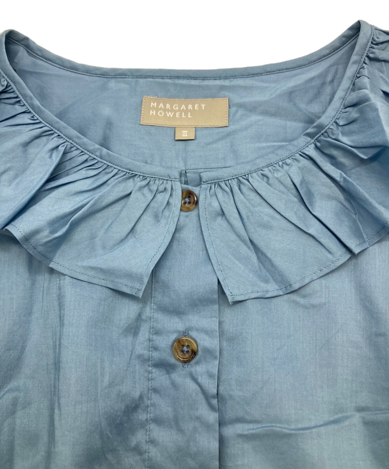 中古・古着通販】MARGARET HOWELL (マーガレットハウエル) フリル