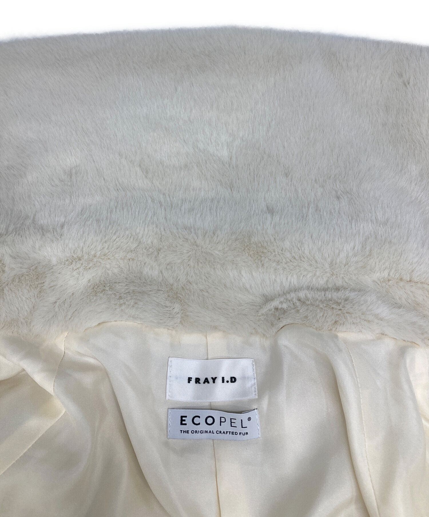 中古・古着通販】FRAY ID (フレイ アイディー) ECOPELビッグカラー