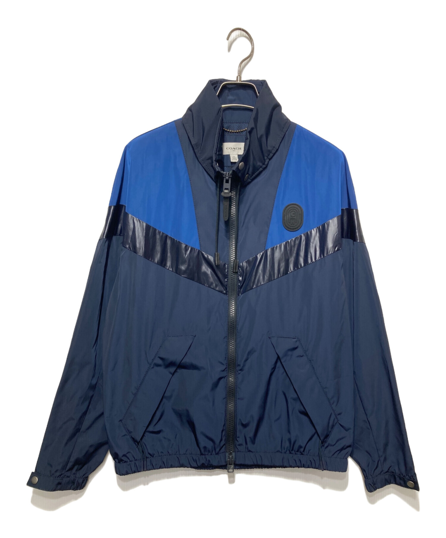 中古・古着通販】COACH (コーチ) ジップジャケット ネイビー サイズ:46 