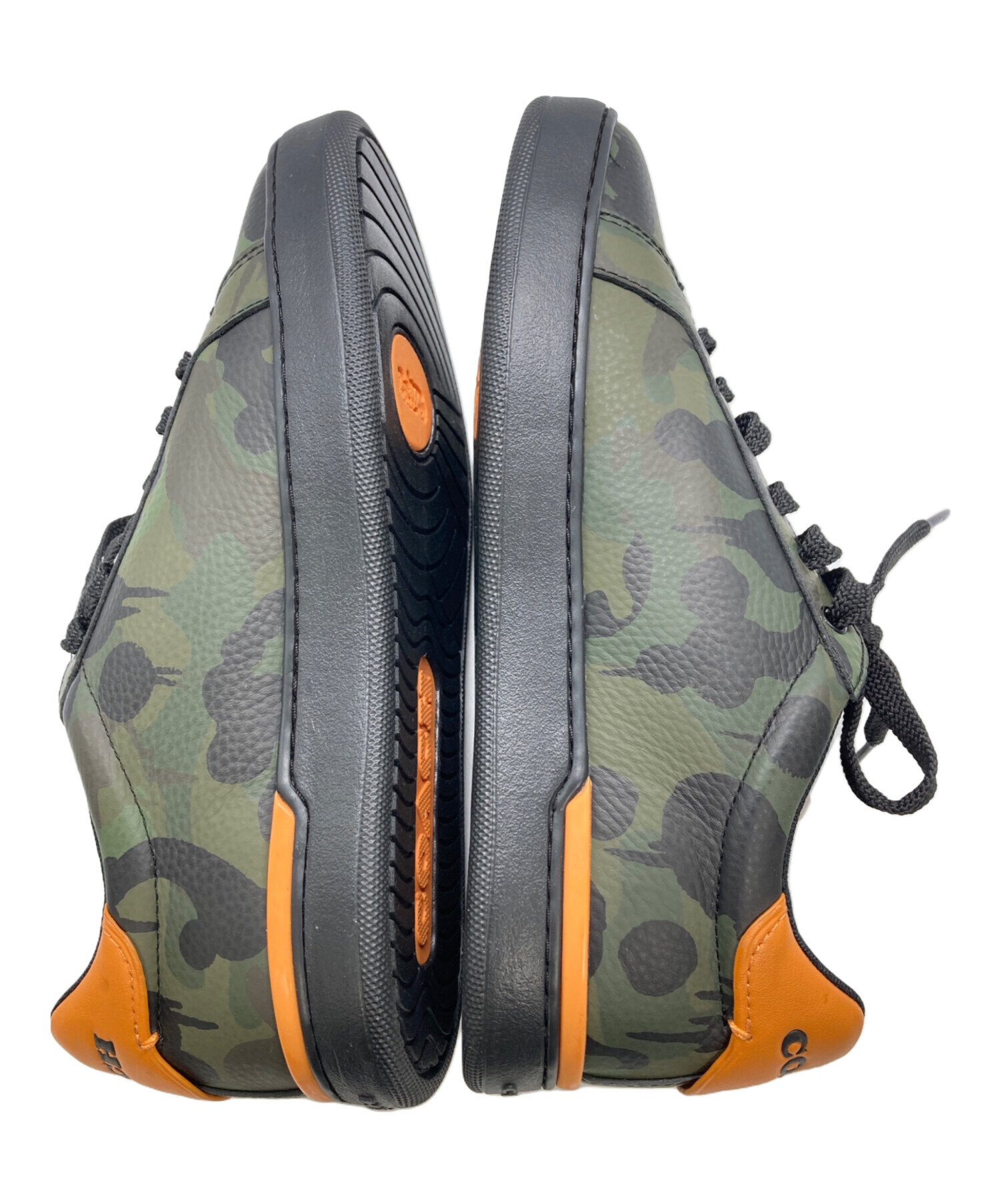 中古・古着通販】COACH (コーチ) スニーカー カーキ サイズ:US:7.5D 