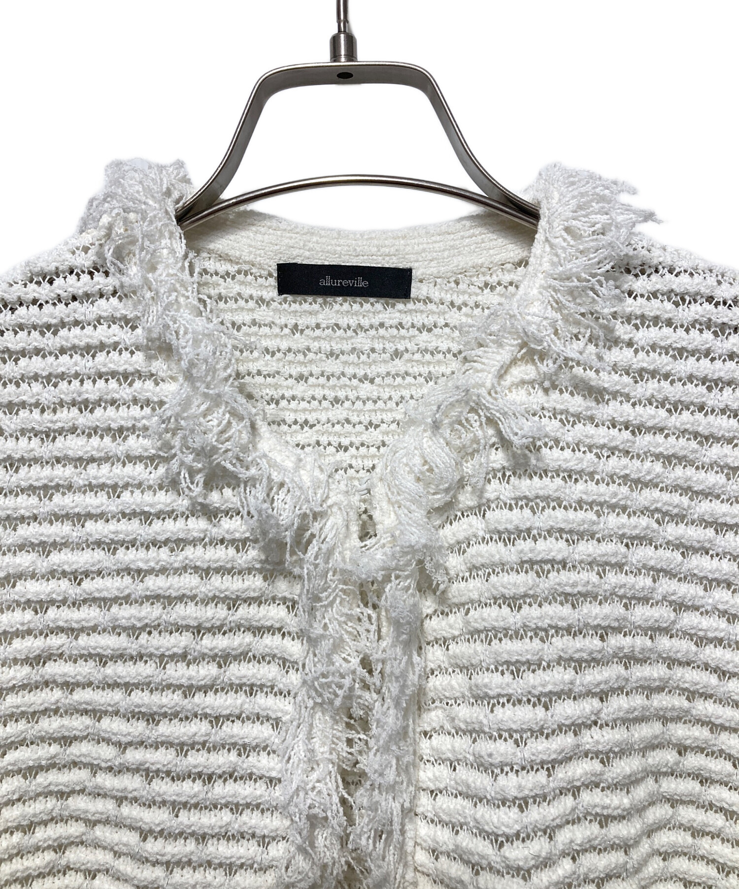 中古・古着通販】allureville (アルアバイル) ミックスツイードニット