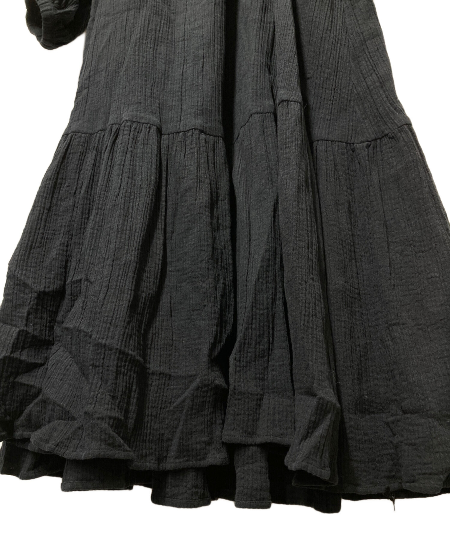 中古・古着通販】sara mallika (サラマリカ) Cotton Gauze Long Dress 中古・古着通販】sara mallika (サラマリカ) Cotton Gauze Long Dress