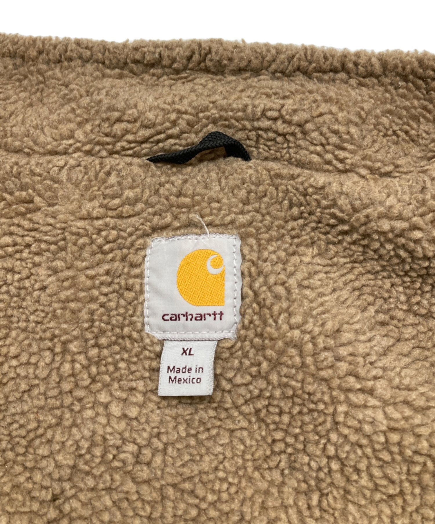 中古・古着通販】CarHartt (カーハート) 裏ボアダックベスト ブラウン 