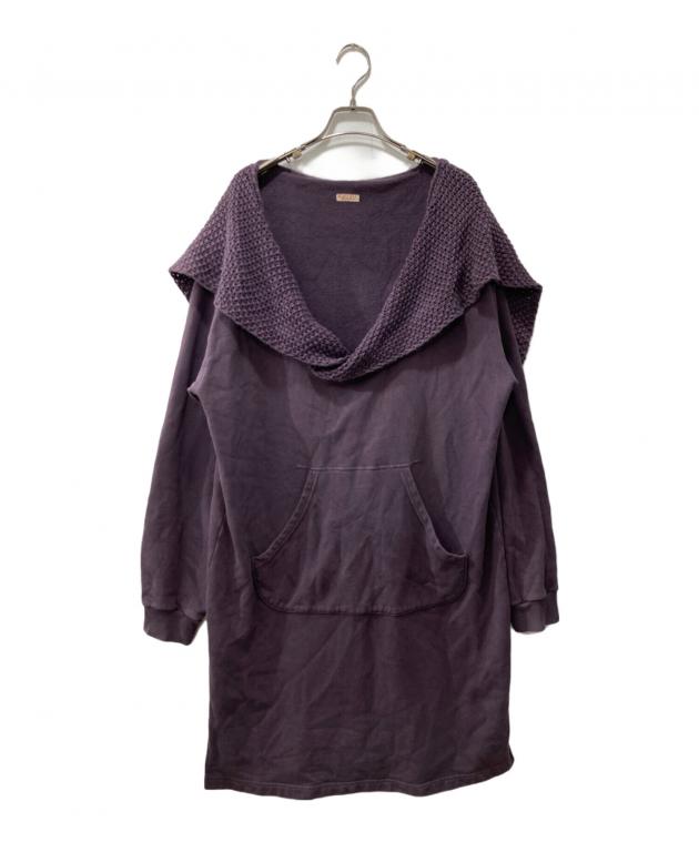 キャピタル　ワンピース美品 中古・古着通販】KAPITAL (キャピタル) スウェットワンピース パープル