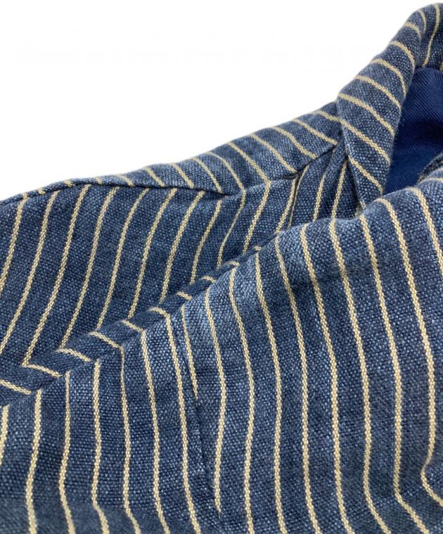 中古・古着通販】KAPITAL (キャピタル) リネンストライプカシュクール