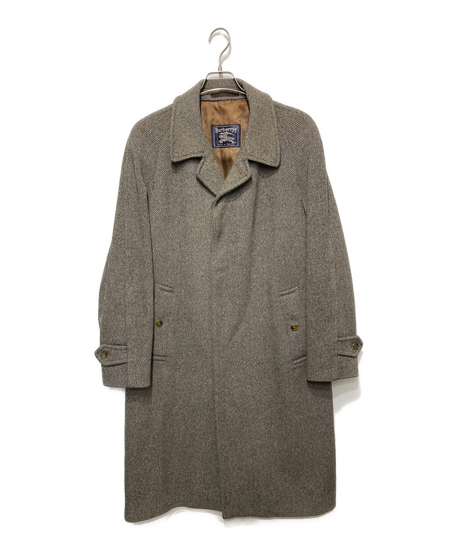 Burberry バルマカーンコート　ツイード　ウール 中古・古着通販】Burberry's (バーバリーズ) ツイードバルマカーン