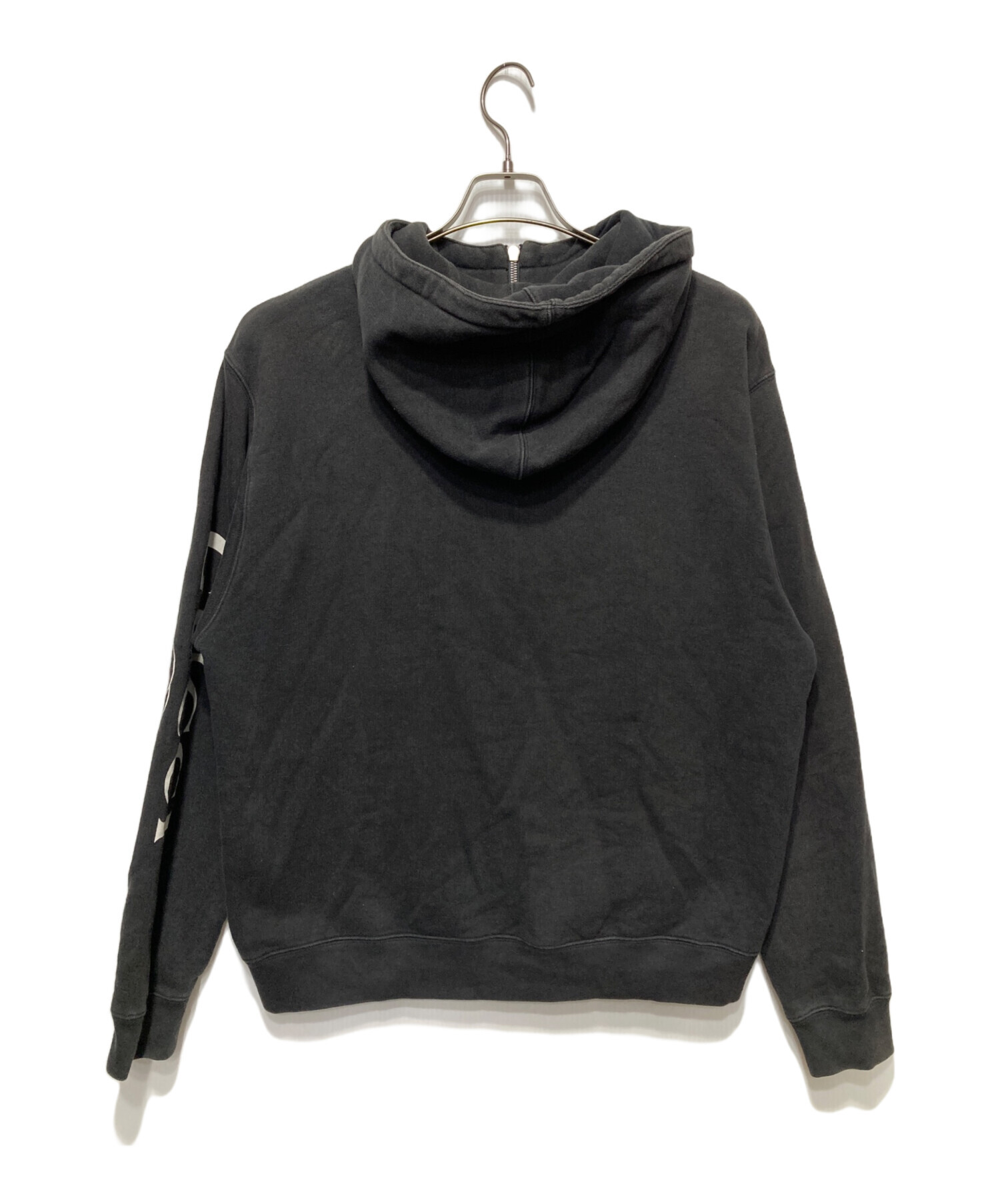 中古・古着通販】GUCCI (グッチ) ハーフジップパーカー ブラック