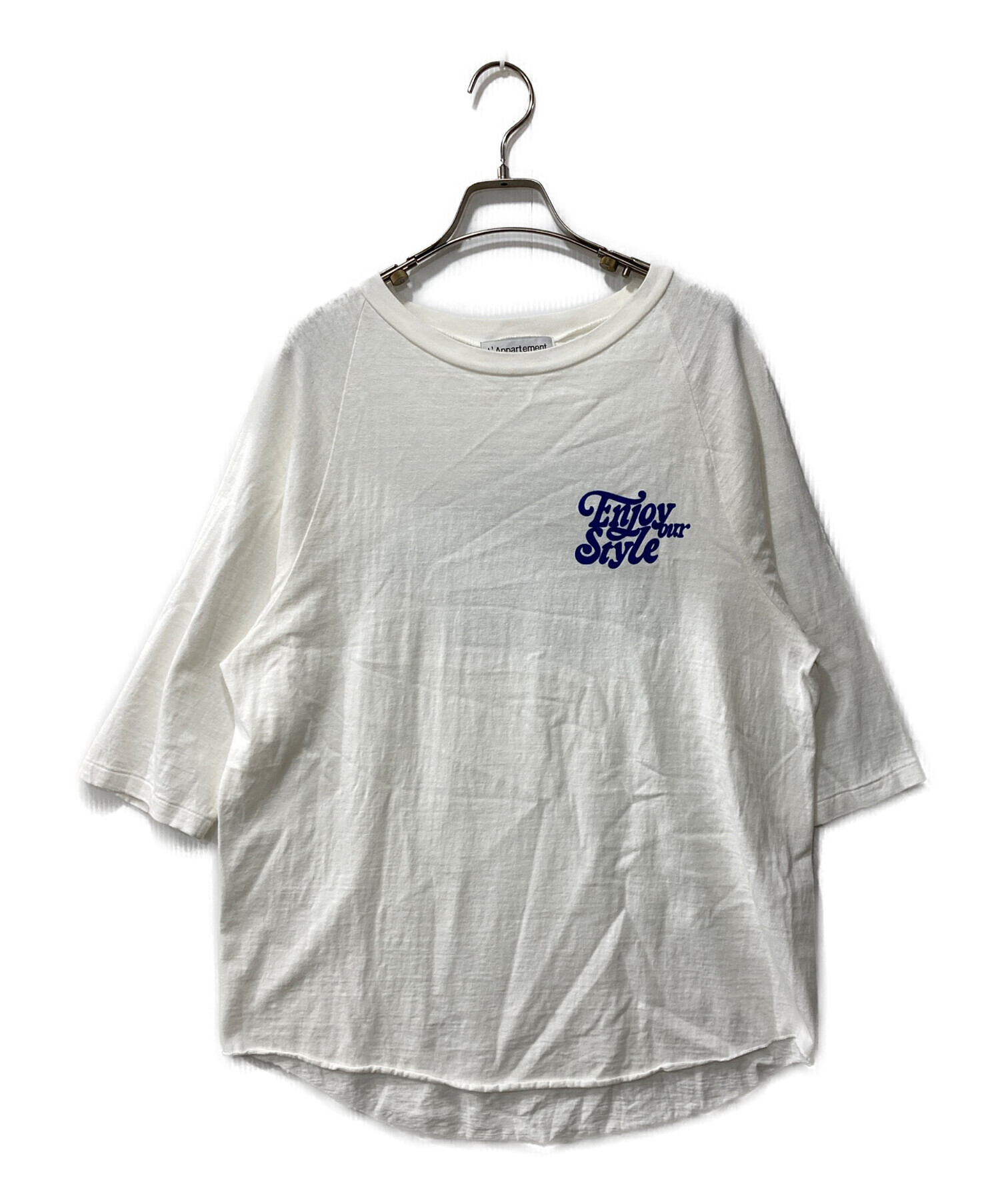 アメリカーナL'AppartementアパルトモンAMRCN T-SHホワイト 中古・古着通販】L'Appartement (アパルトモン) Americana