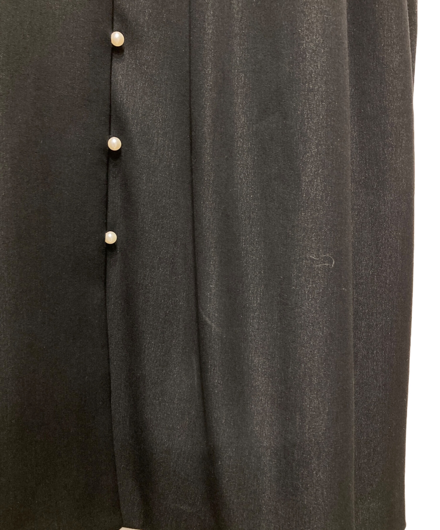 中古・古着通販】AMERI (アメリ) LADY PEARL DRESS ブラック サイズ