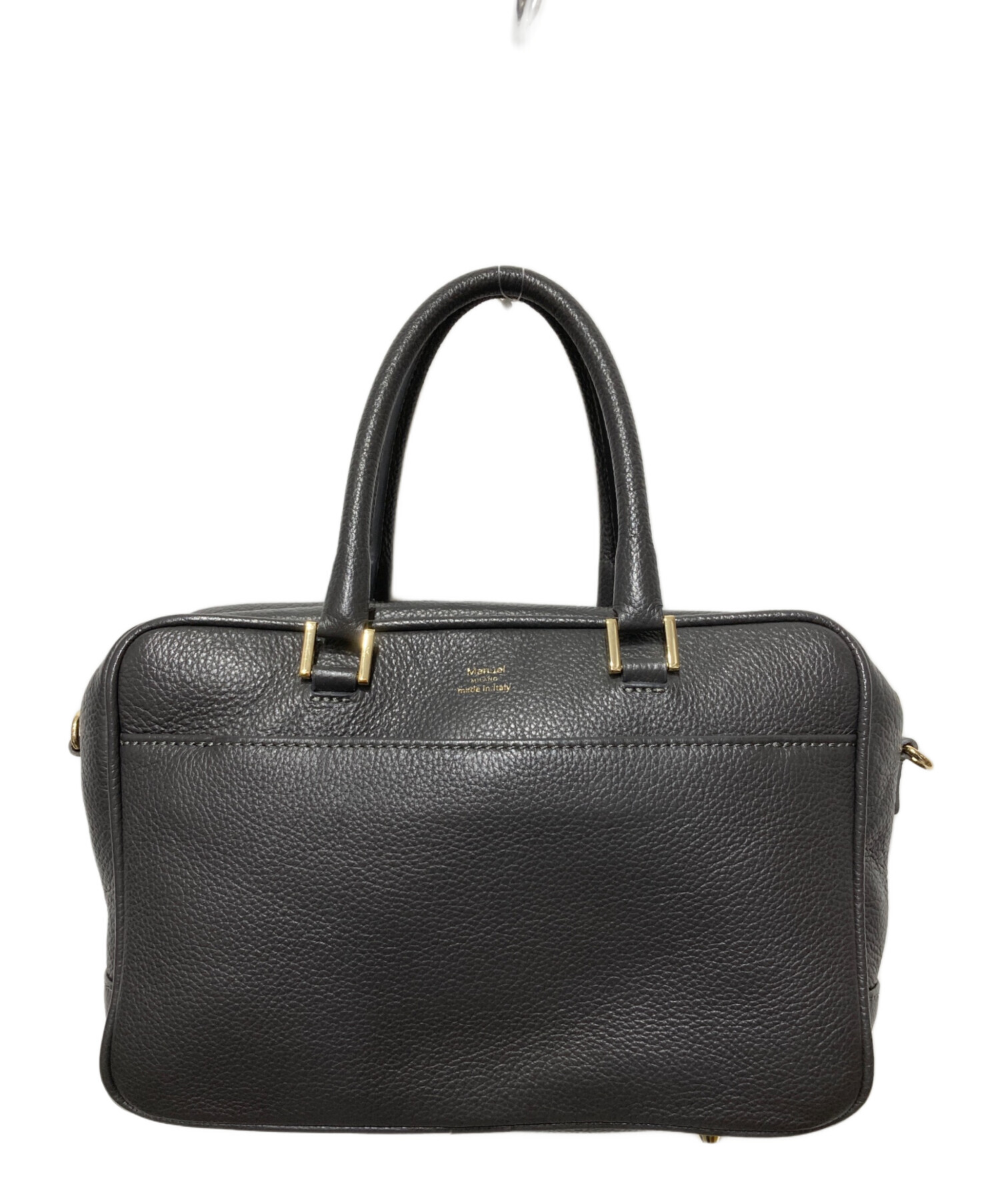 中古・古着通販】Manuel MILANO (マニュエルミラノ) レザーバッグ MIDI 
