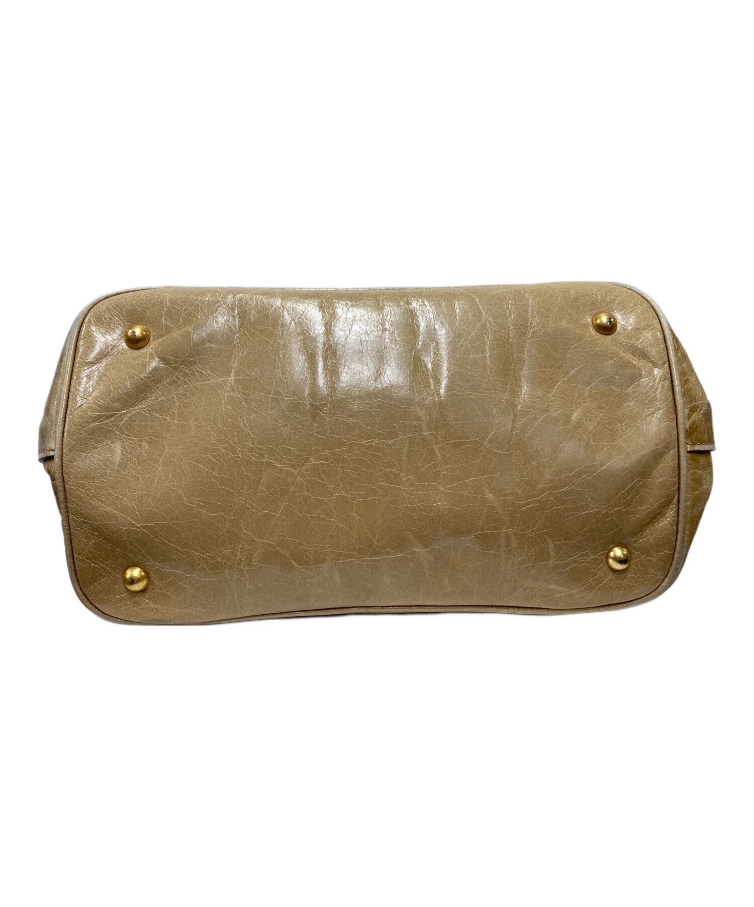 中古・古着通販】MIU MIU (ミュウミュウ) 2WAYバッグ ブラウン