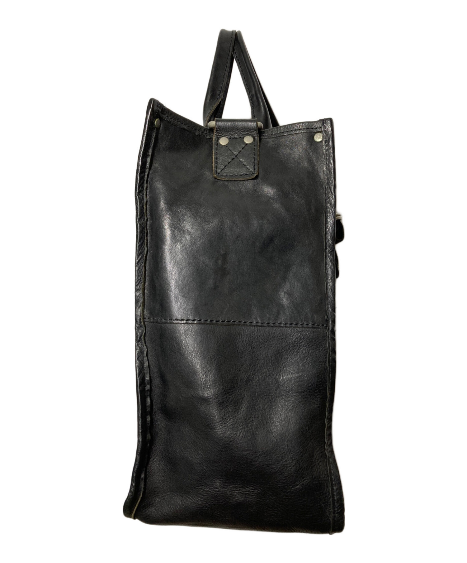 まつ THE RUGGED MUSEUM ショルダーバッグ　レザー 中古・古着通販】THE RUGGED MUSEUM (ラギッドミュージアム) レザー